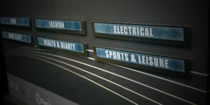 Signage for food, fashion, electrical, health & beauty, sports and leisure