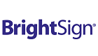Brightsign logo purple spaced