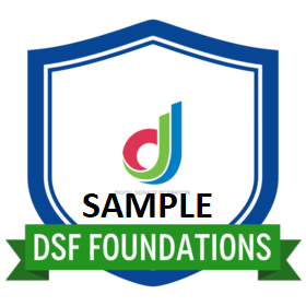 DSF Foundations Sample Badge
